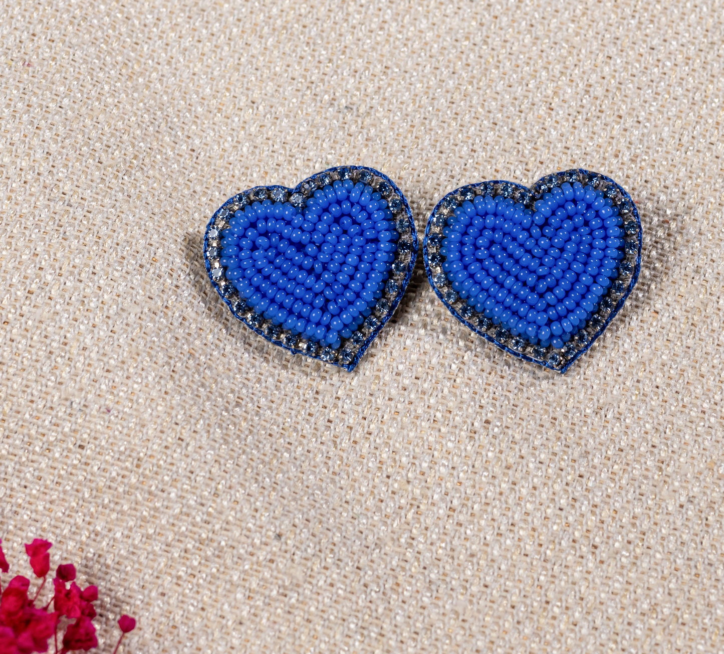BLUE DIL EARRING
