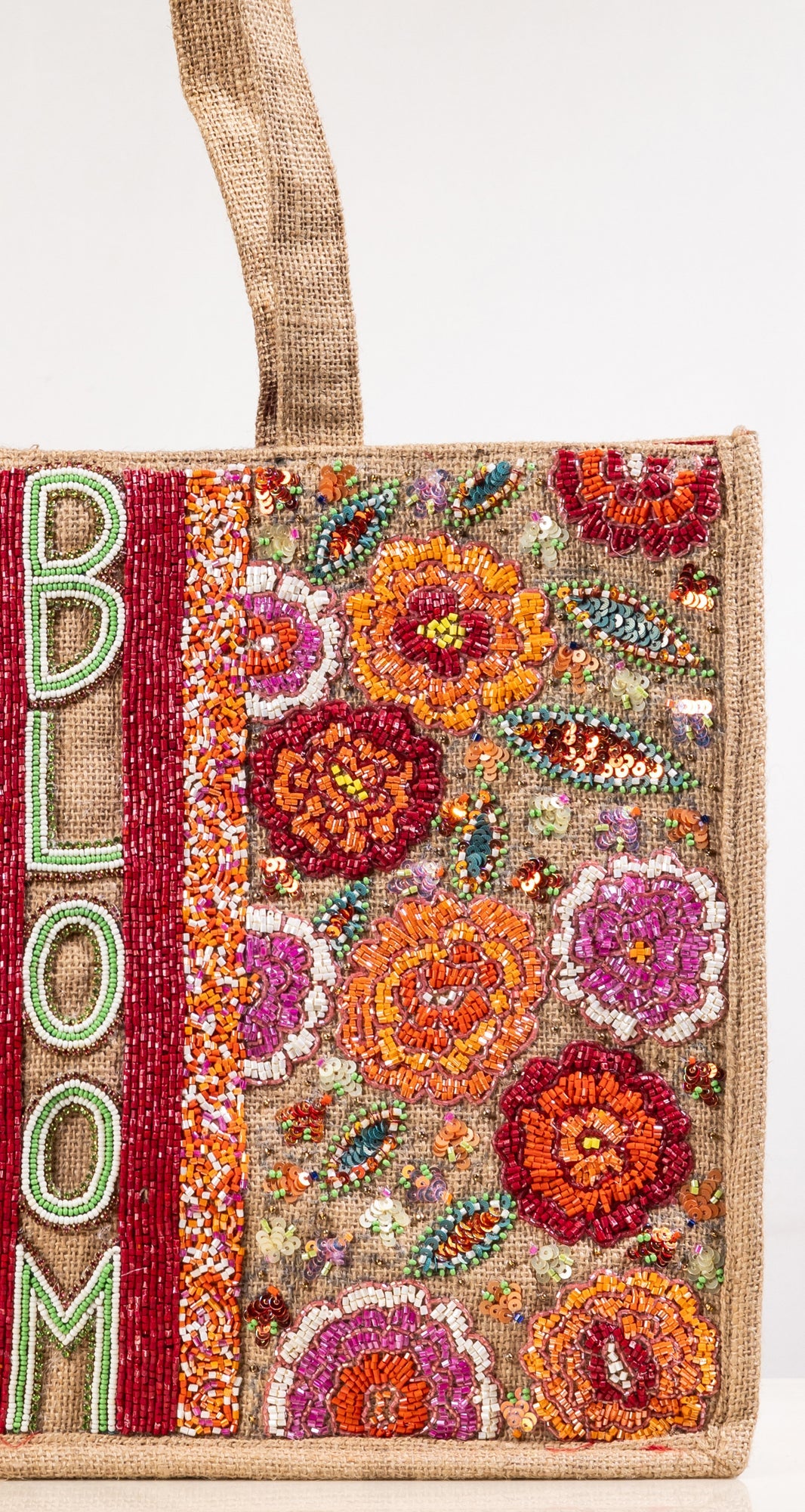 FLORAL FANTASY TOTE BAG