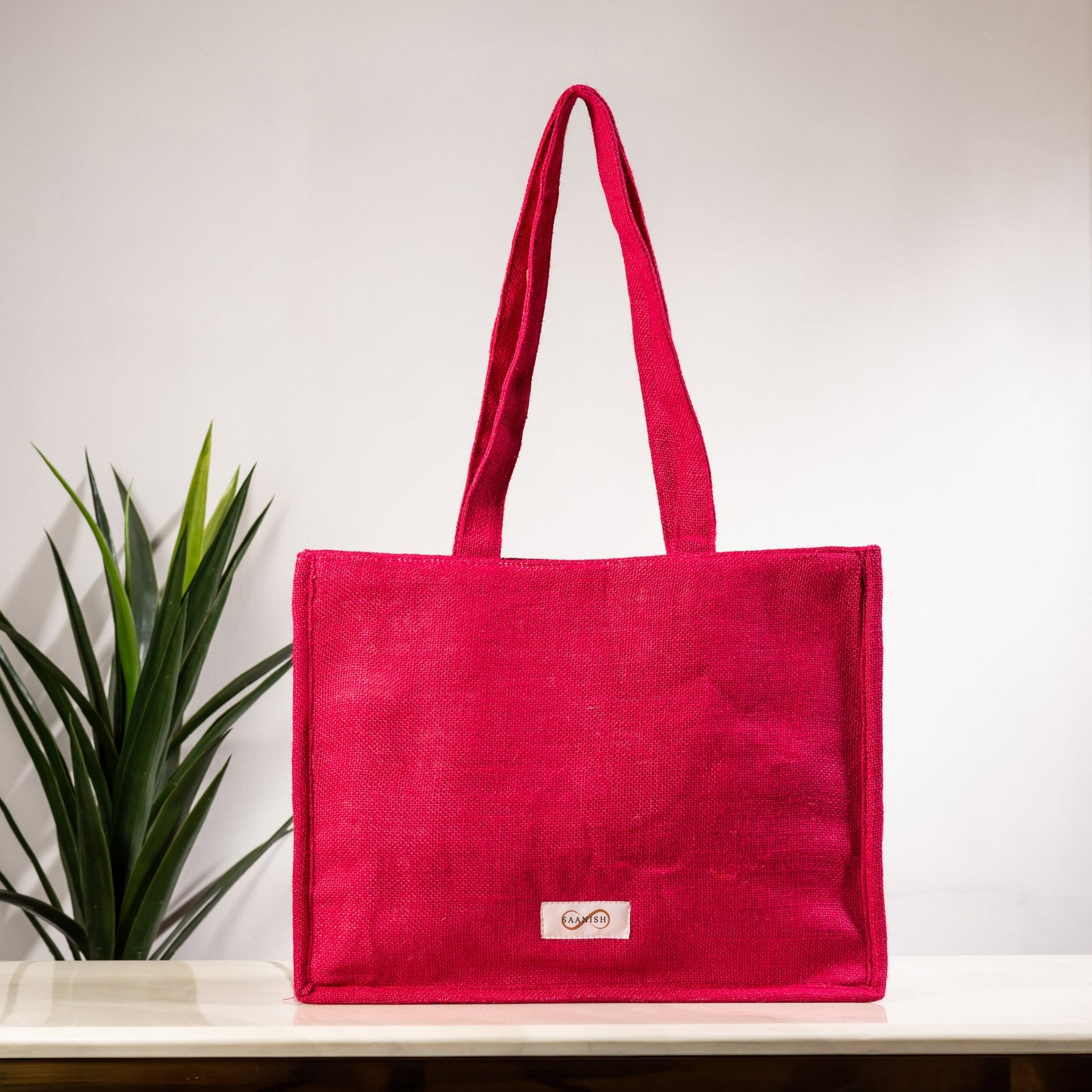 BOHEMIAN PINK SHORELINE TOTE BAG