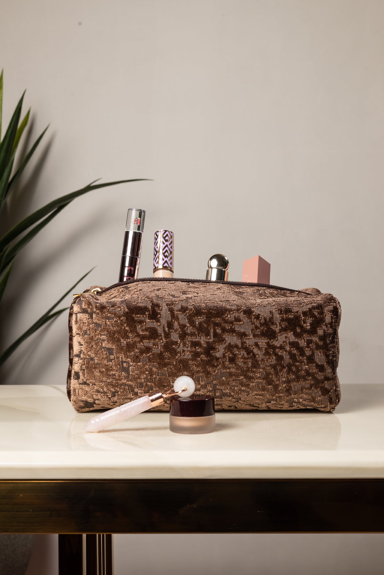 Golden Sands MAKEUP POUCH