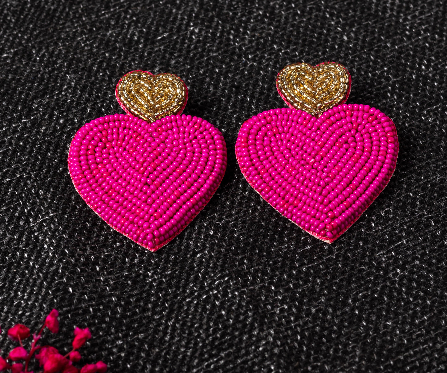 PINK LOVE EARRING