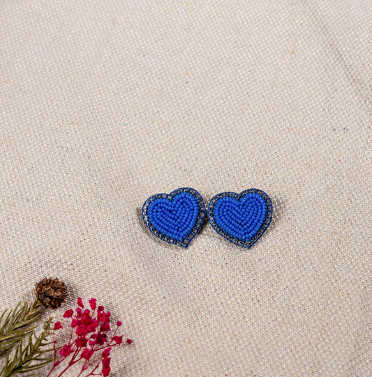 BLUE DIL EARRING