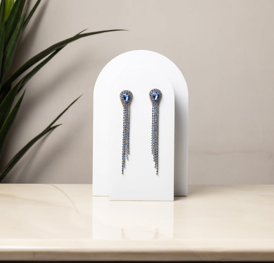 BLUE DRIZZLE EARRING