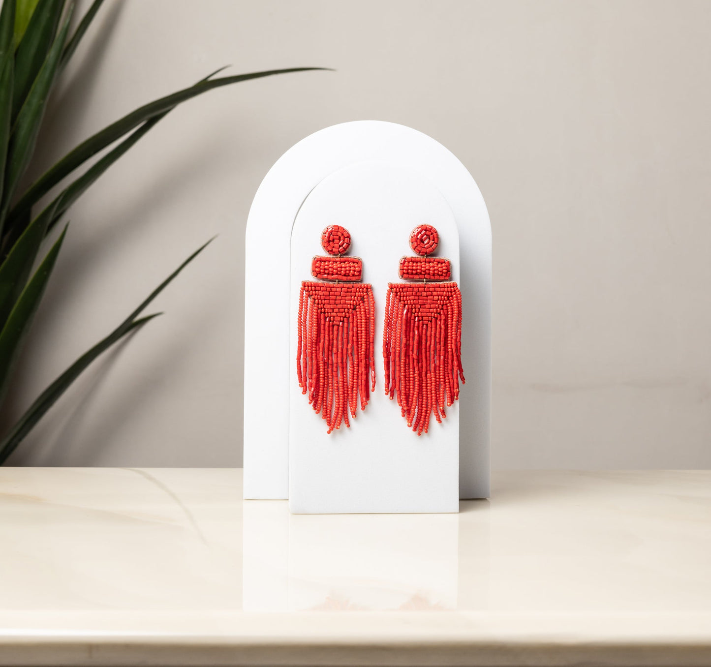 FIERY DANGLE EARRING