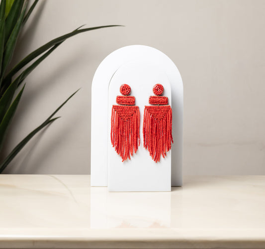 FIERY DANGLE EARRING