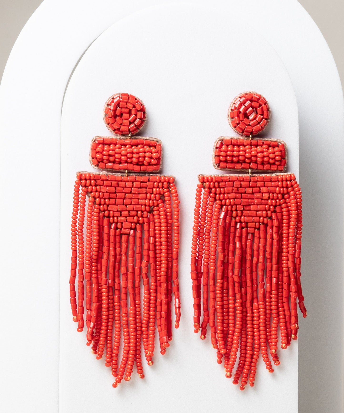 FIERY DANGLE EARRING