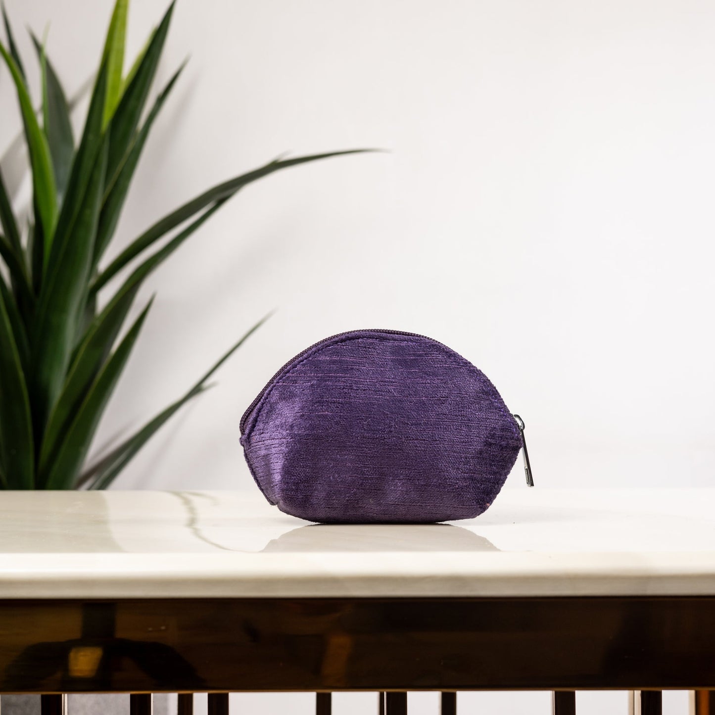 PURPLE HAMZA COIN POUCH