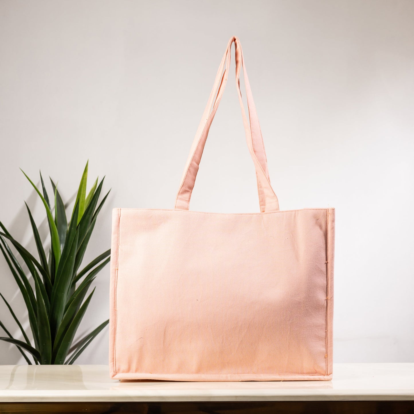BLUSHING GUARDIAN TOTE BAG