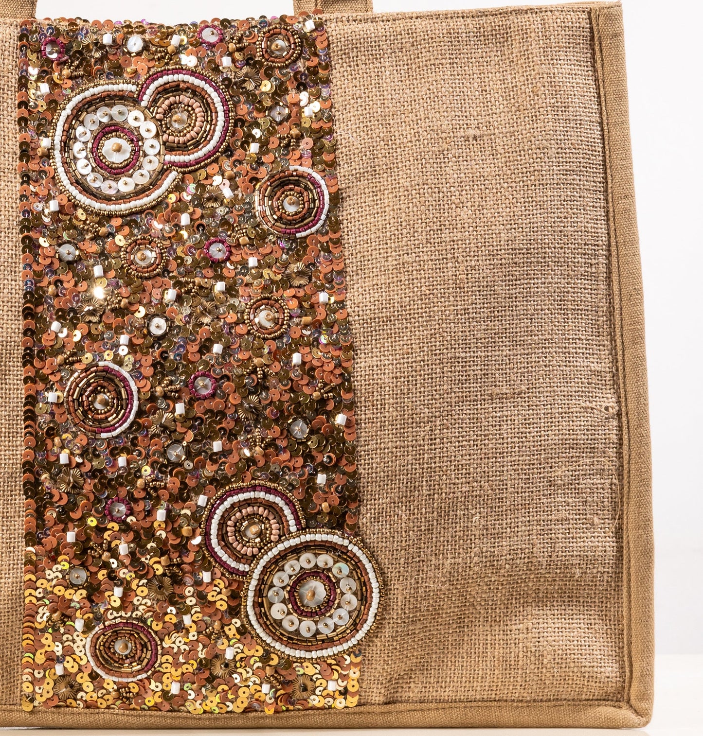 BRONZE ELEGANCE TOTE BAG