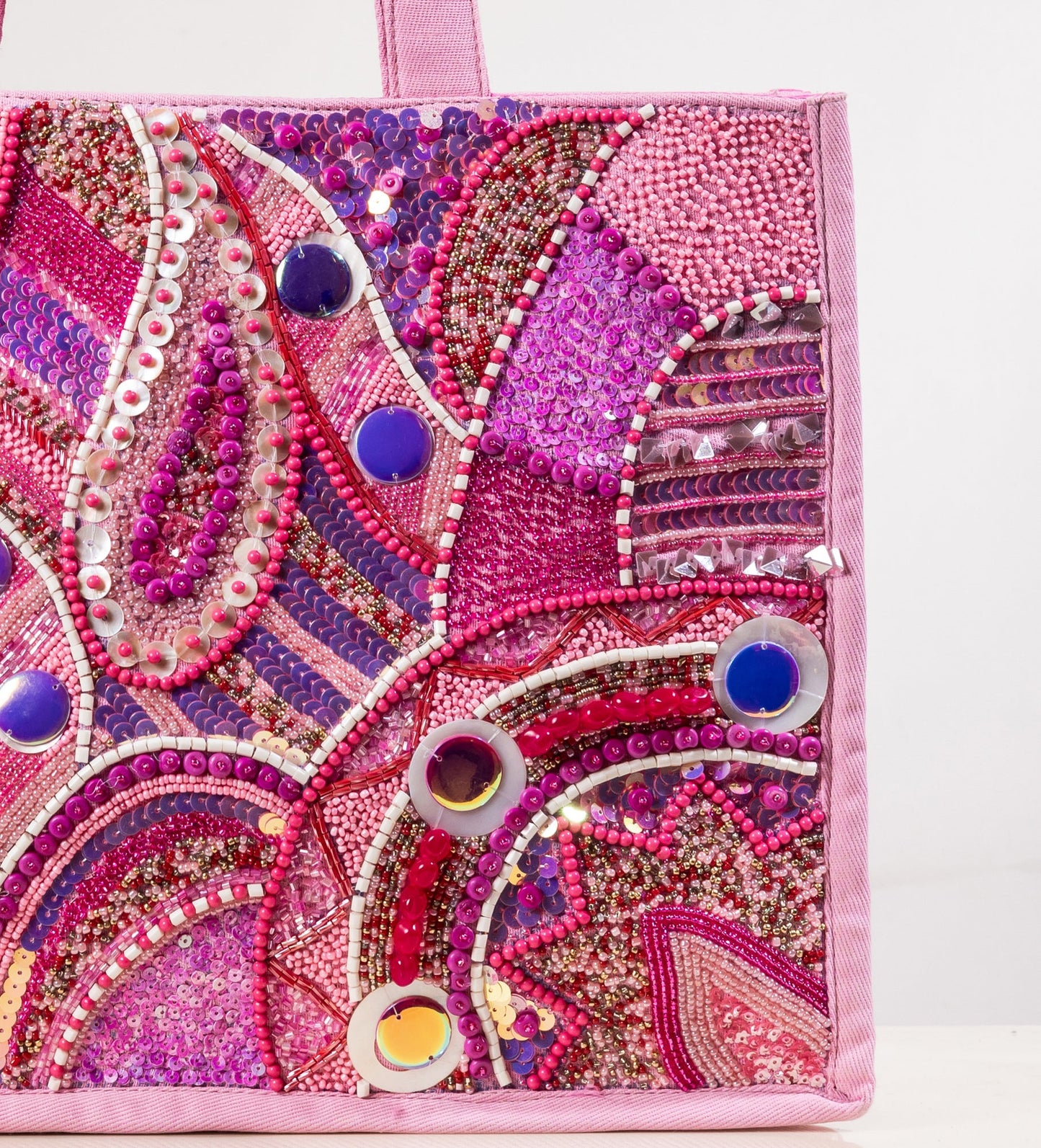 BLING BLUSH TOTE BAG