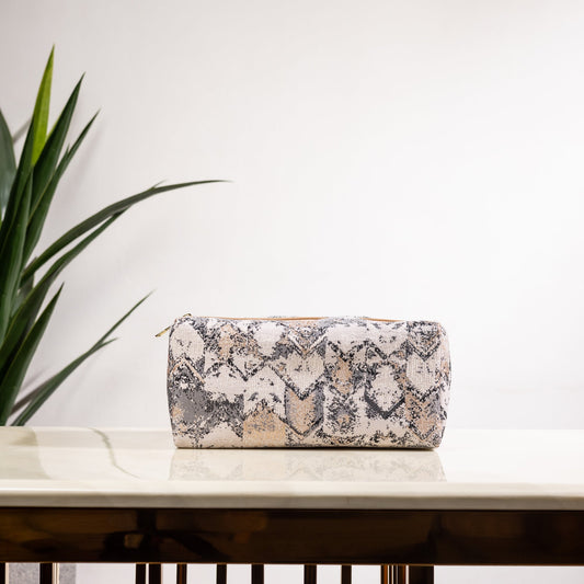 SILVER LININGS MAKEUP POUCH