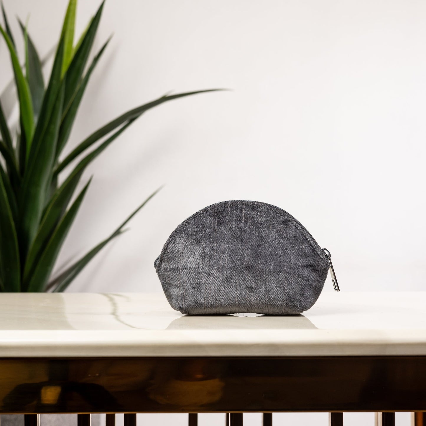 GREY FISH COIN POUCH