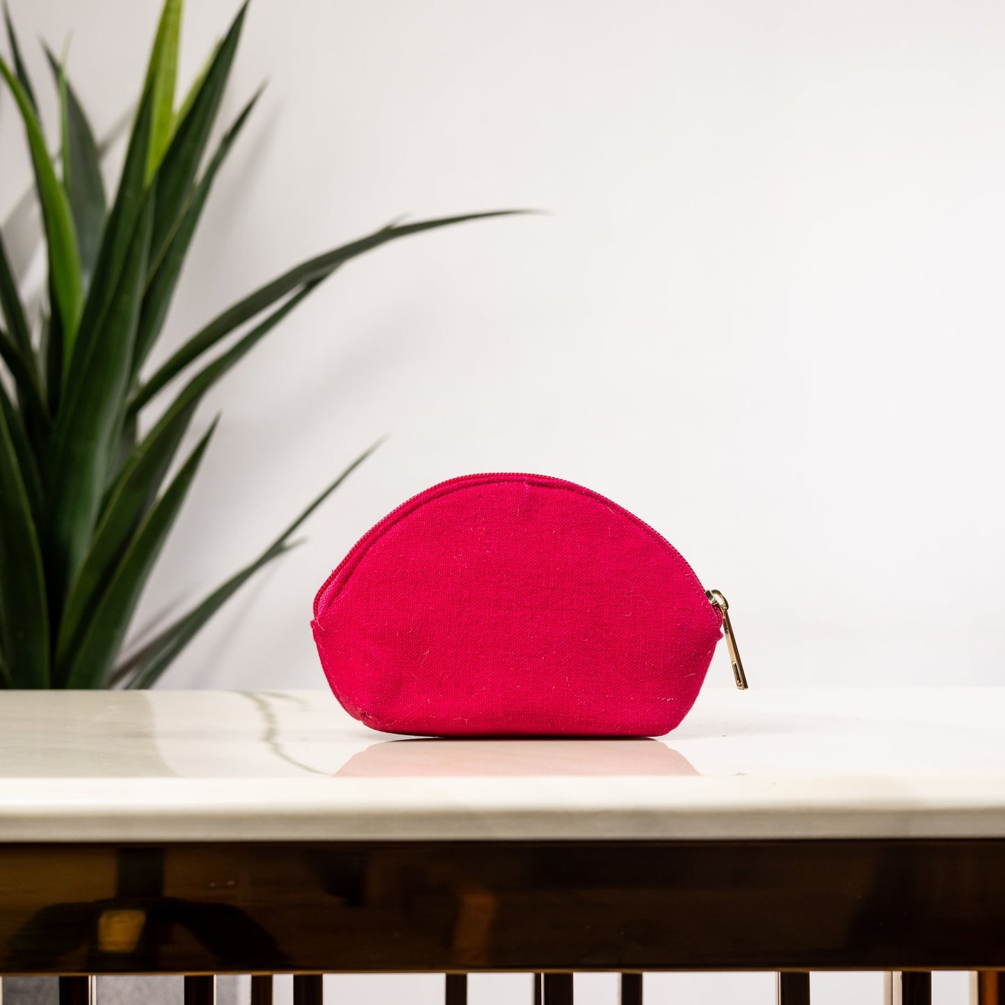 PINK BEE COIN POUCH