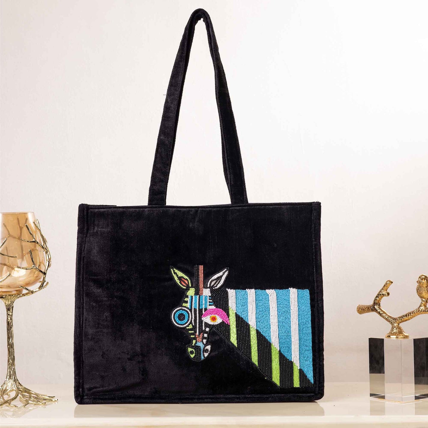 ZEBRAPOP TOTE BAG