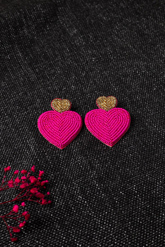 PINK LOVE EARRING