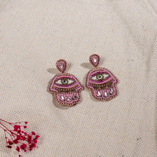 ROSE PROTECTION EARRING
