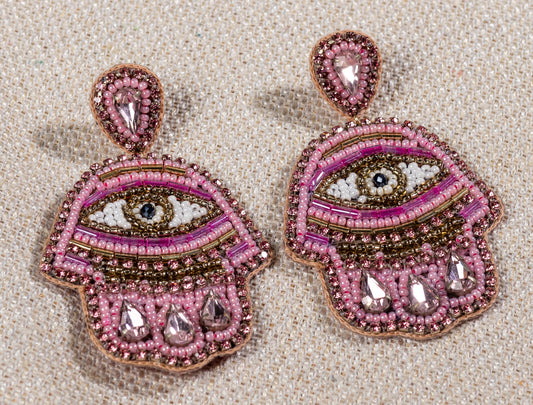 ROSE PROTECTION EARRING