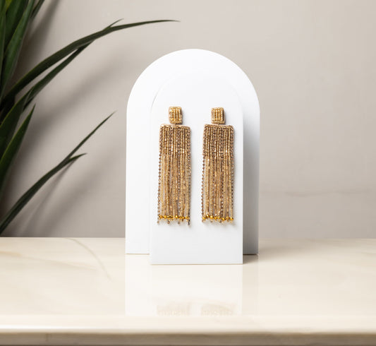 SUNLIT SWIRL EARRING