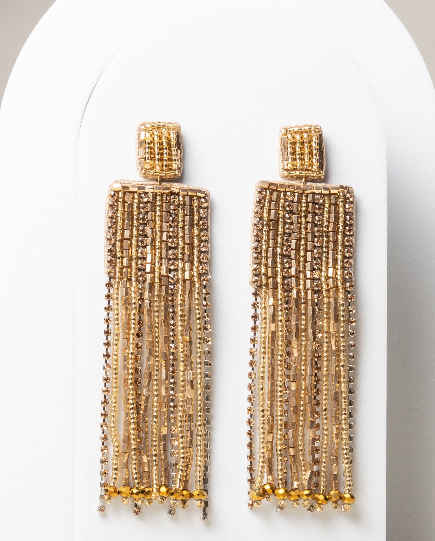 SUNLIT SWIRL EARRING